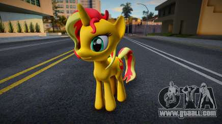 Sunset Shimmer New HD for GTA San Andreas