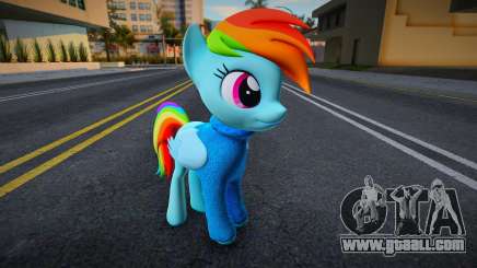 Rainbow Dash Winter for GTA San Andreas