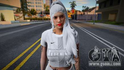 SKIN FEMININA DO INTER for GTA San Andreas