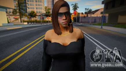 GTA VI - Lucia Off The Shoulder Fitted Dress v2 for GTA San Andreas