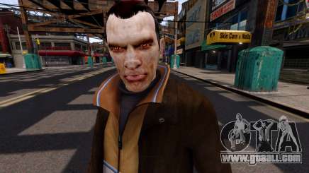 Nico Infected Hair for GTA 4