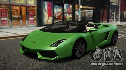 Lamborghini Gallardo LP560 Roadster for GTA 4