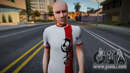 Bald man in KR style for GTA San Andreas