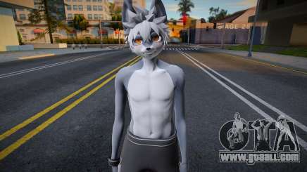 Cute Furry Wolf for GTA San Andreas