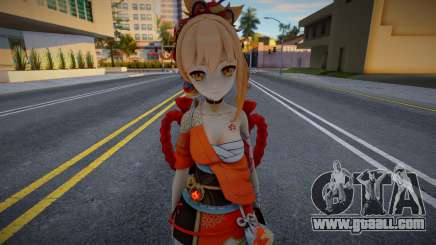 Yoimiya from Genshin Impact v1 for GTA San Andreas