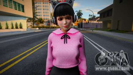 DOAXVV Koharu - Cereza Sweater Set v2 for GTA San Andreas