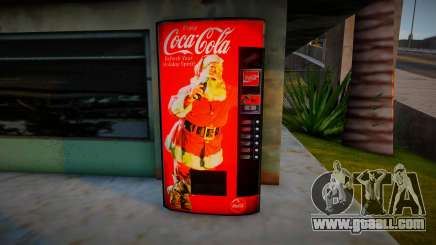 Christmas Santa Coca Cola Vending Machine for GTA San Andreas