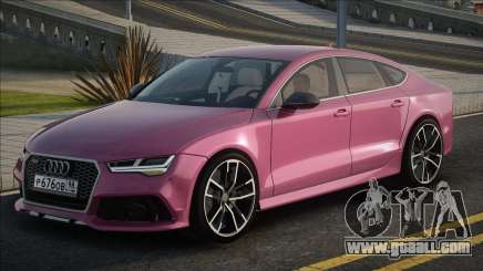 Audi RS7 Pink for GTA San Andreas