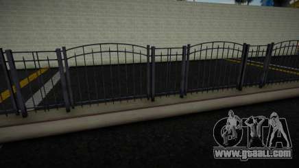 HD 3D Metal Fence for GTA San Andreas