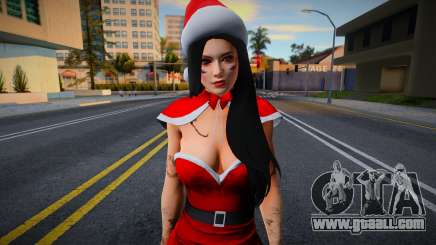 Christmas girl 931 v2 for GTA San Andreas