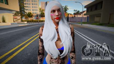 FAZENDO SKIN FEMININA PVP 1 for GTA San Andreas