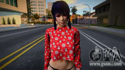 Nyotengu Sexy Panties Sweater Christmas for GTA San Andreas