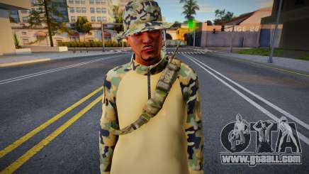 SKIN DE GUERRILHA 1 for GTA San Andreas