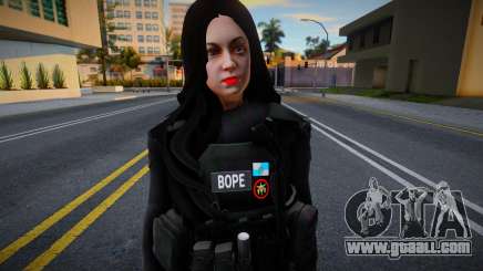 Police Girl for GTA San Andreas