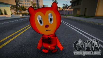 Pj Berri (Parappa The Rapper) Skin for GTA San Andreas