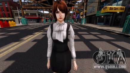 Fatal Frame 4 Girl Ruka School Uniform for GTA 4