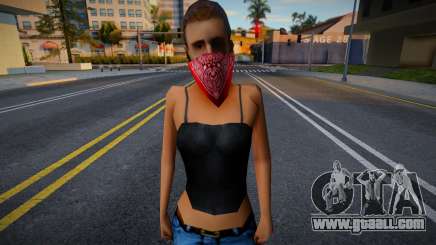 Bonnie The Robber for GTA San Andreas