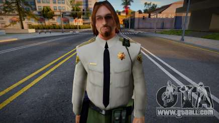 Sheriff Department Wmyclot (Kurt Cobain) for GTA San Andreas