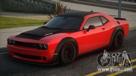 Dodge Challenger SRT Demon [Red] for GTA San Andreas
