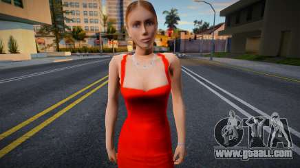 Girl in dress style kr 3 for GTA San Andreas