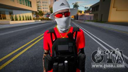 FAZENDO SKIN PVP L4DRA0 for GTA San Andreas