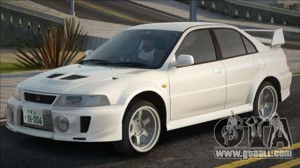 Mitsubishi Lancer Evolution lX White for GTA San Andreas