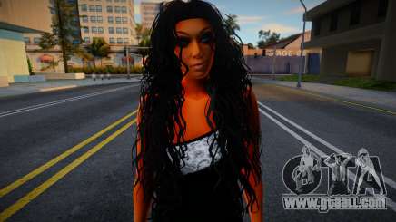 SKIN FEMININA DE VESTIDO for GTA San Andreas