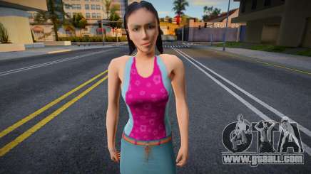 Asian Girl in KR Style for GTA San Andreas