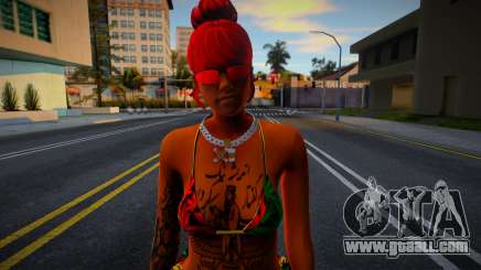 FAZENDO SKIN FEMININA PVP for GTA San Andreas