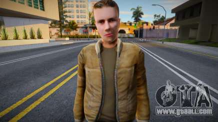 An ordinary man in a jacket in the style of KR for GTA San Andreas