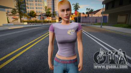 Young girl in KR style 5 for GTA San Andreas