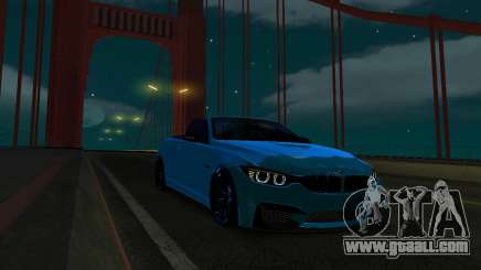BMW M4 F82 Cabrio (YuceL) for GTA San Andreas