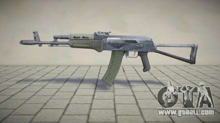 AKM 74 2U assault rifle for GTA San Andreas