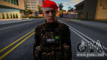 Guy Military Brazil 1 for GTA San Andreas