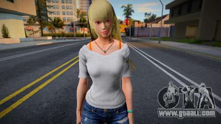 Lili Summer School Uniform for GTA San Andreas