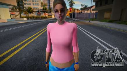 Lucia Low Poly for GTA San Andreas