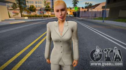 Businesswoman in the style of KR 4 for GTA San Andreas