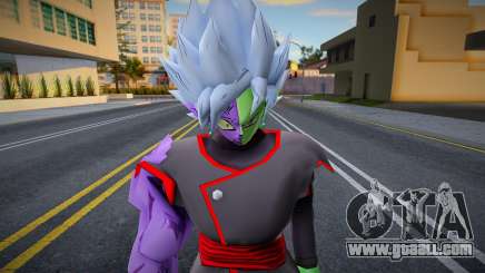 Corrupted Zamasu - Corrected Eye and HD Upscale for GTA San Andreas