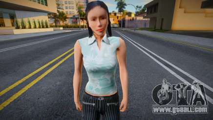 Asian Girl in KR Style 1 for GTA San Andreas