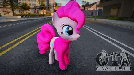 Pinkie pie Winter for GTA San Andreas