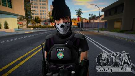 Police-Girl v2 for GTA San Andreas