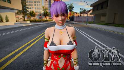 DOAXVV Ayane - Sweet Merry Night v2 for GTA San Andreas