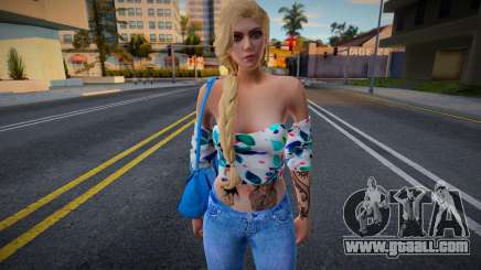 SKIN FEMININA ESTILO FIVEM for GTA San Andreas