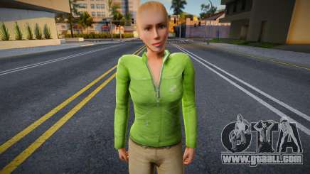 Young girl in KR style 2 for GTA San Andreas