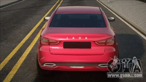 Lada Vesta NG [Red] for GTA San Andreas