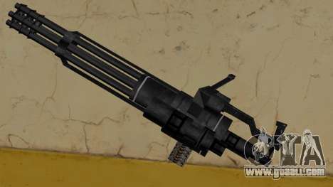 Proper Minigun Retex for GTA Vice City