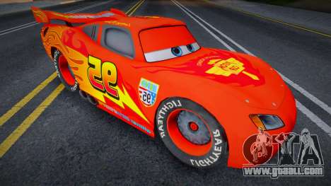 Rayo Mcqueen de Cars 2 for GTA San Andreas