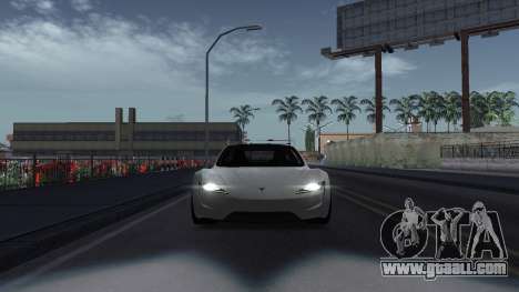 Tesla Roadster (YuceL) for GTA San Andreas