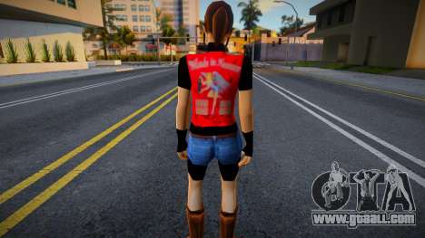 Claire from Resident Evil (SA Style) for GTA San Andreas