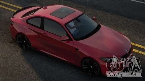 BMW M2 CS German Plate for GTA San Andreas